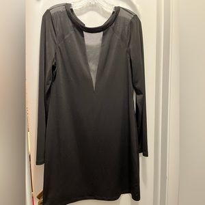 Subtly sexy little black dress (Express)